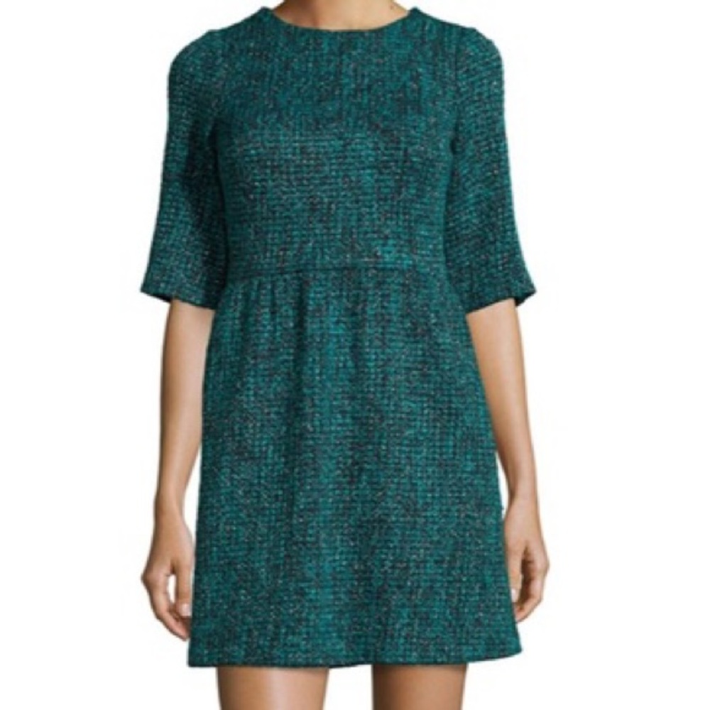 Alice + Olivia Glenys Tweed Dress